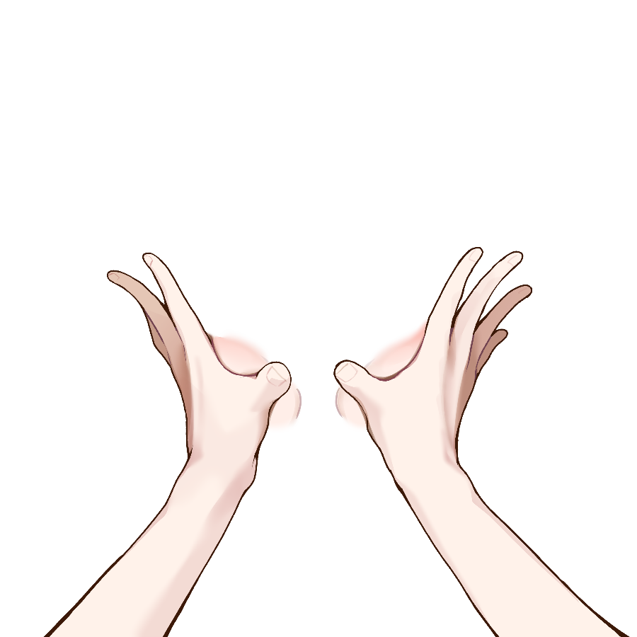 ほっぺた挟む用素材をどうぞ 