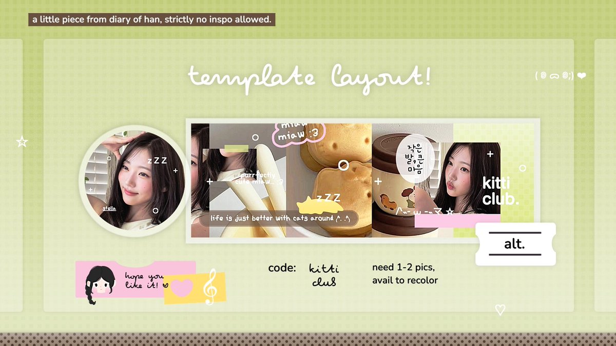 diary__of__han's tweet image. help repost please, thank you! 💌

halooo, aku punya 2 template layout beginner friendly! &amp;lt; all element easy to recolor, IPV file, dapat tutorial untuk pemula, dapat link moodboard pinterest, &amp;amp;. PSD filter &amp;gt; harganya tertera pada alt yaap 🐈 

#zonauang