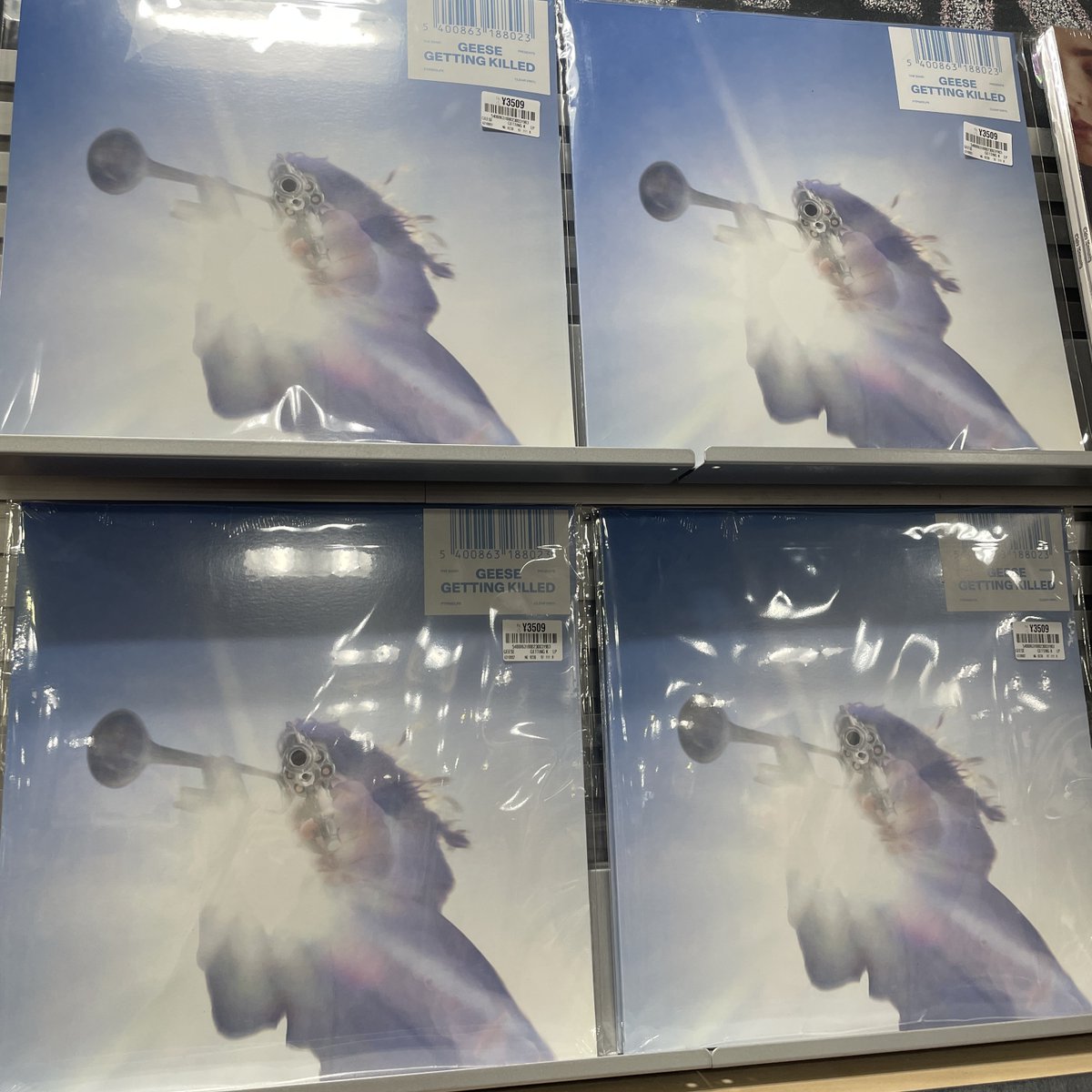 新品LP入荷情報♪】 Geese (ギース) - 『Getting Killed』(CLEAR VINYL