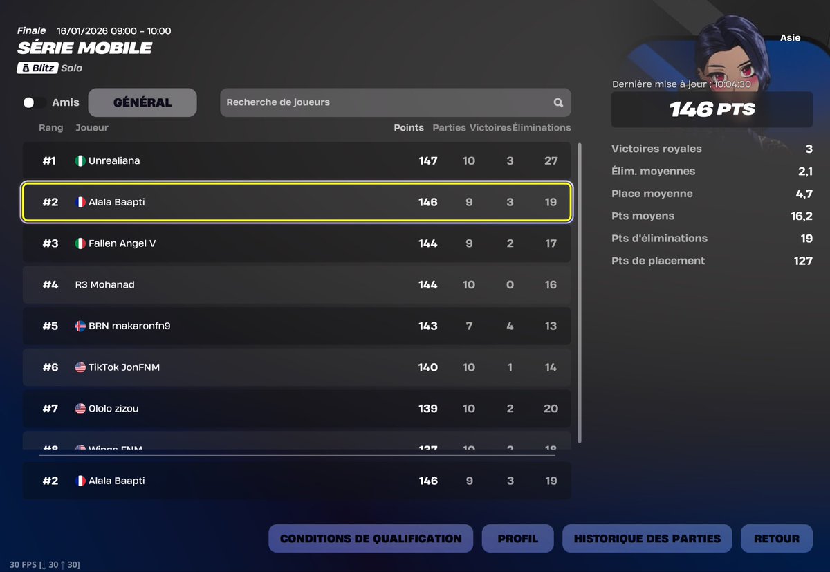 2th Asia Mobile Series Qualifiers

qualeds finals (100$ guaranteed)