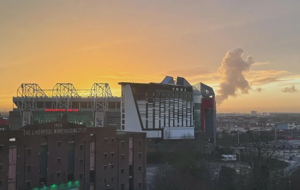 TrollFootball's tweet image. Godzilla came to destroy Old Trafford, saw there was nothing left to destroy, and walked away.