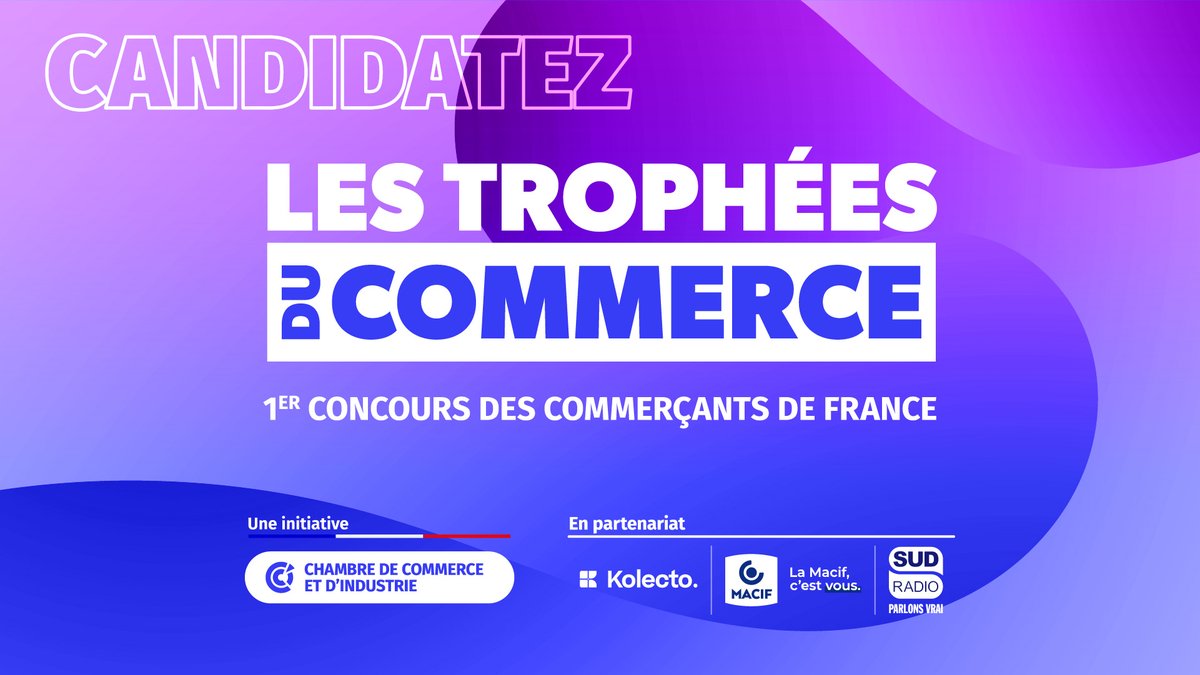 CCIduCHER's tweet photo. Commerçants, restaurateurs, services de proximité :
valorisez votre savoir-faire !
La CCI du Cher soutient les #TropheesDuCommerce2026, un concours national pour faire rayonner les commerces de proximité.

Candidatures ouvertes : https://t.co/XbnrnTEIRN https://t.co/vInmefqn4q