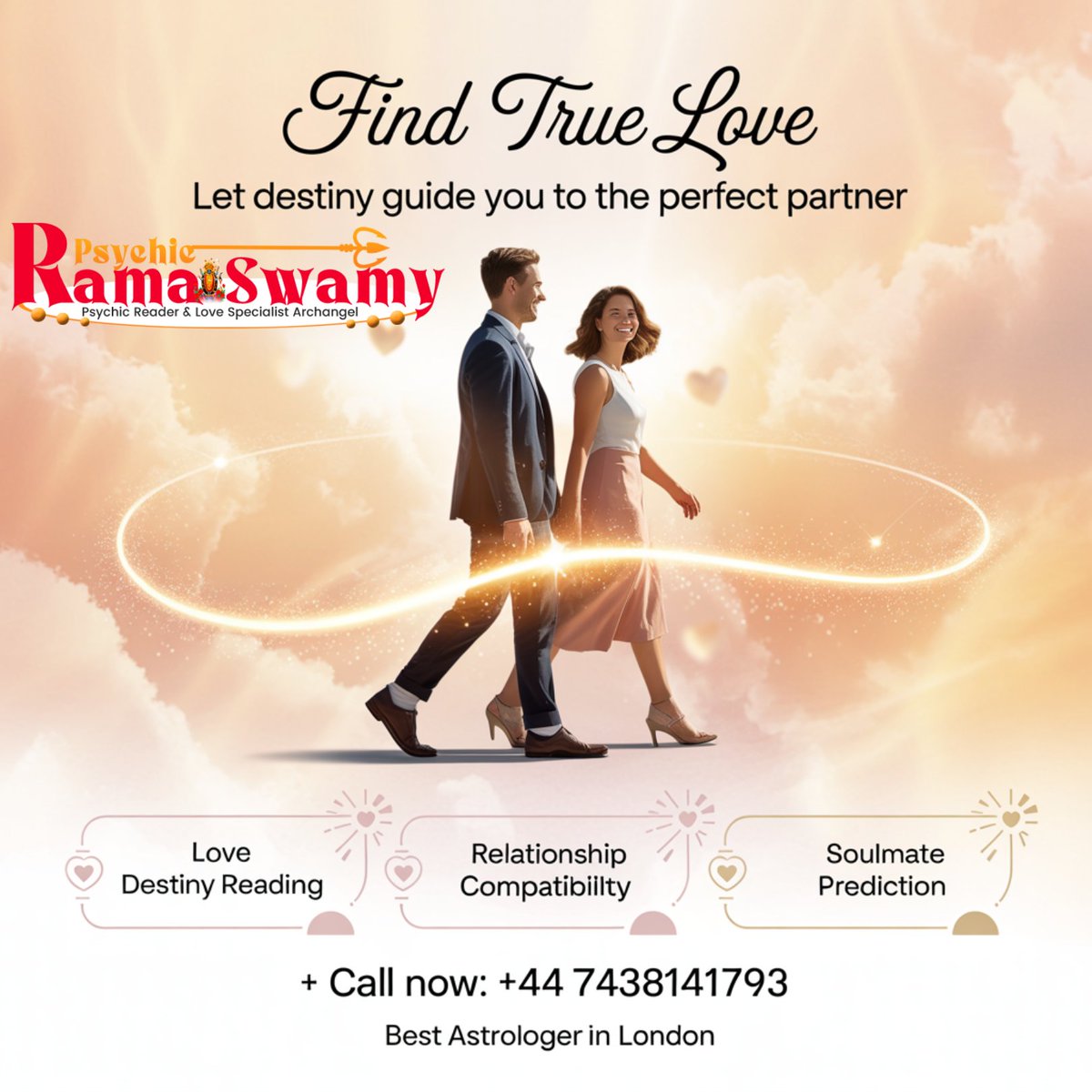 psychicrama's tweet image. Emotional chaos often reflects spiritual imbalance. Psychic Rama Swamy identifies and corrects these disturbances through astrology. His London consultations help couples restore peace and connection.
#emotionalbalance #PsychicRamaSwamy #LondonPsychic