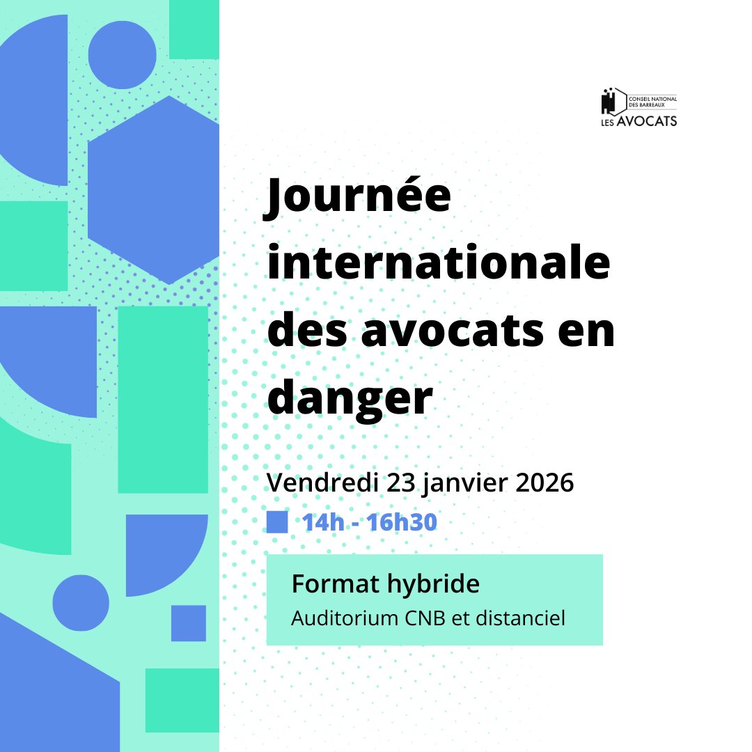 Conseil national des barreaux - les avocats tweet media