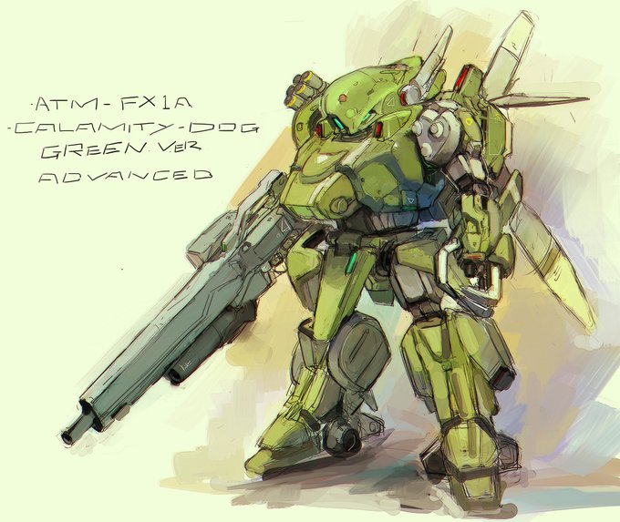 僕の考えたカラミティドッググリーンバージョン 