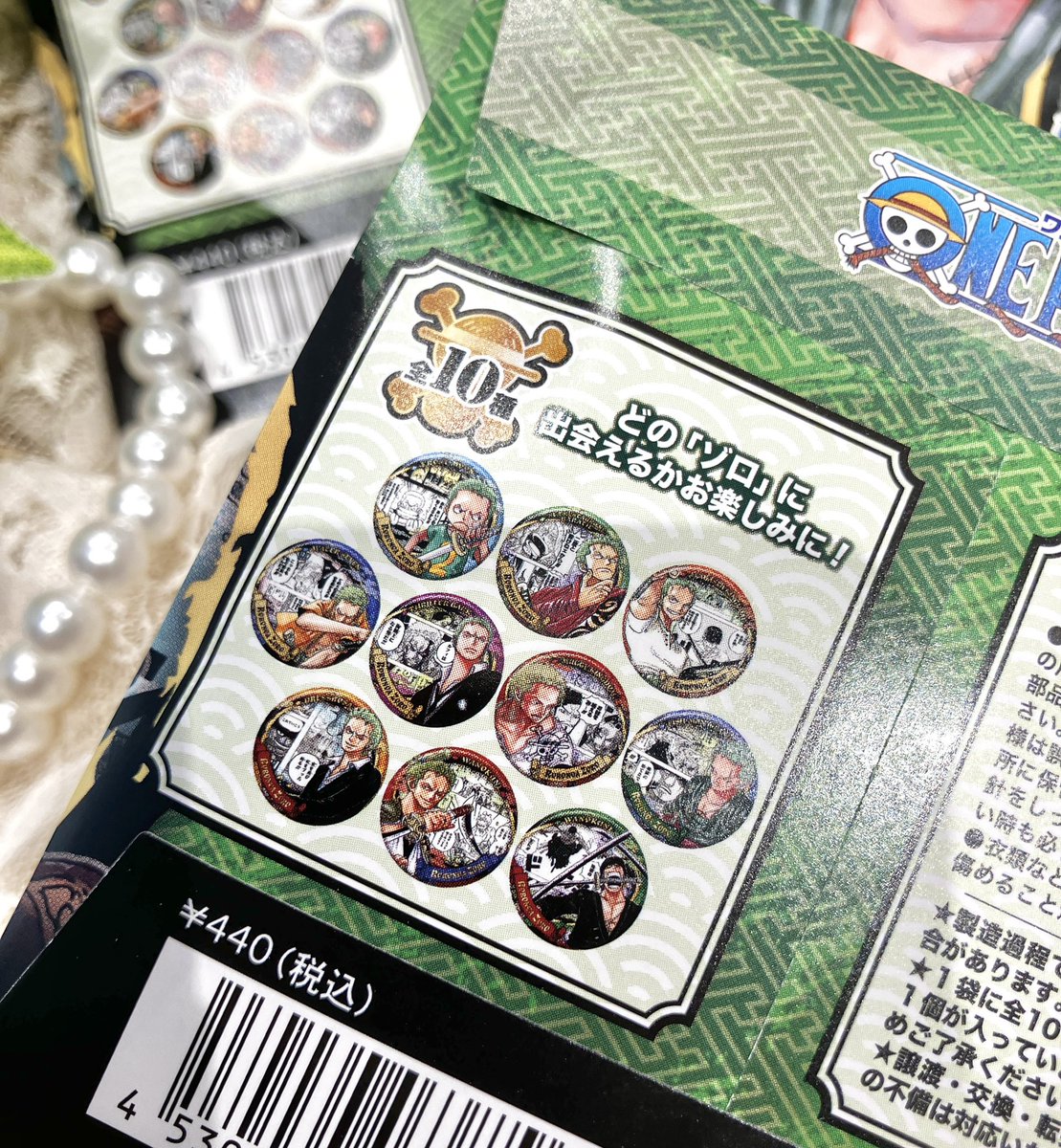 おすすめ商品】原画商品 コレクション缶バッジ“HEROES” ロロノア・ゾロ