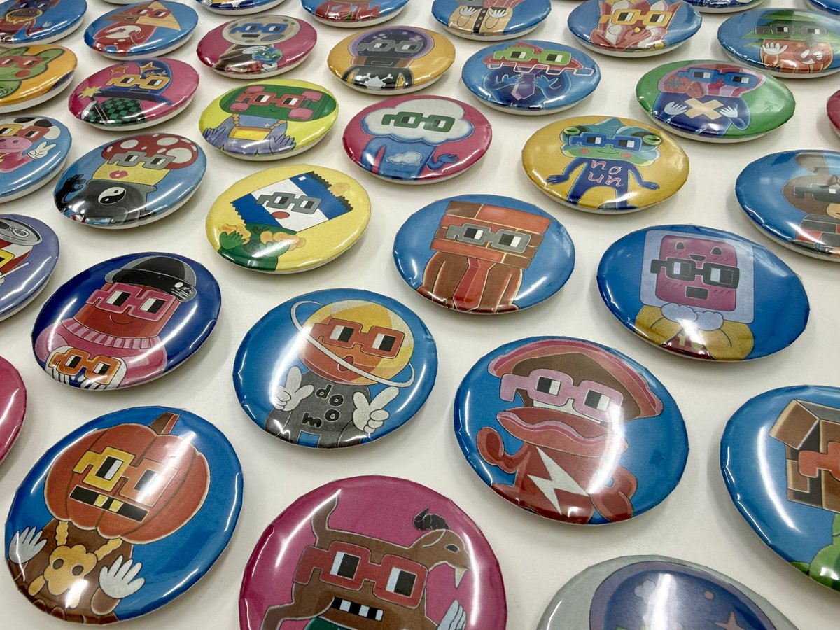 缶バッジ⌐◨-◨ ありがとうございます‼️ @_pistation