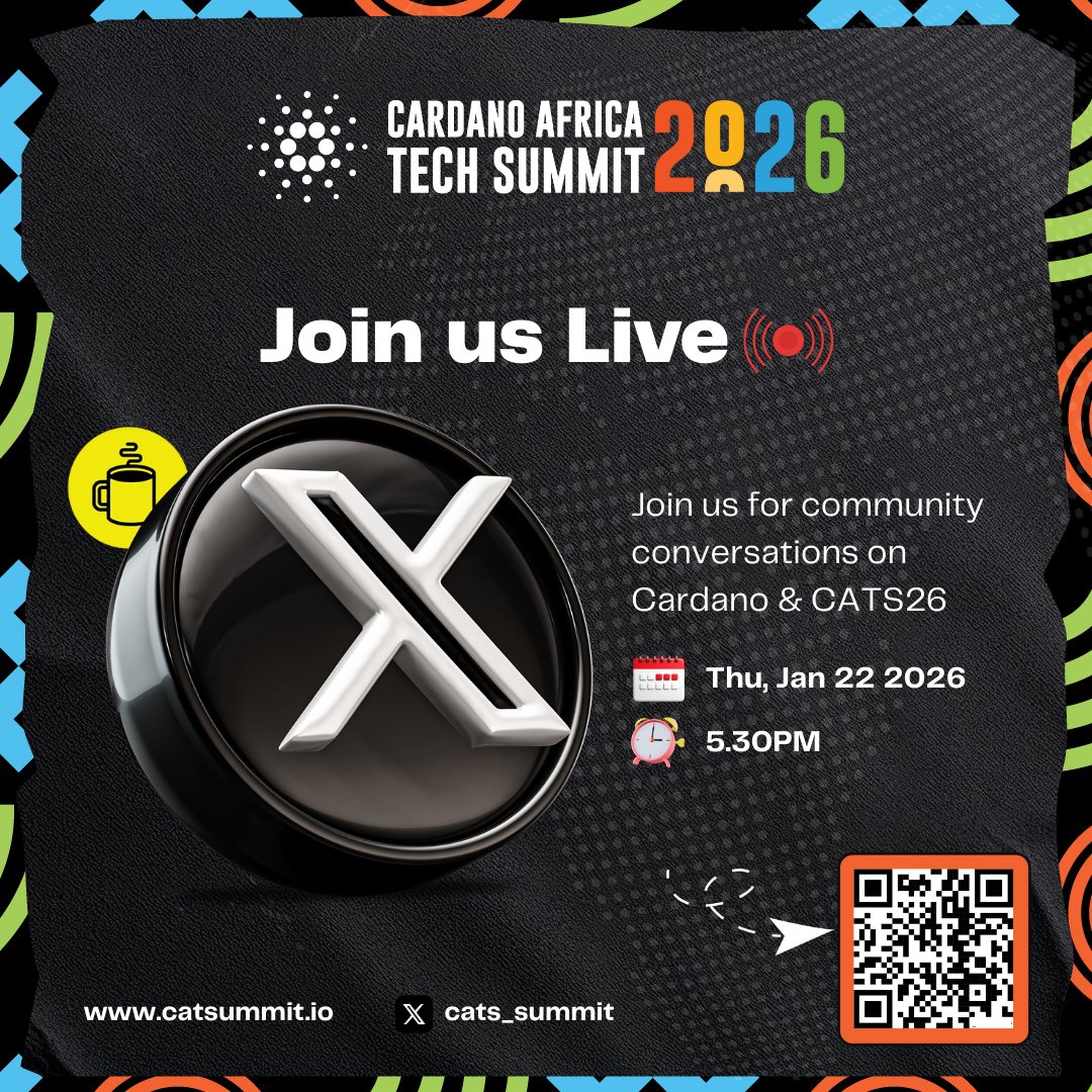 Cardano Africa Tech Summit tweet media
