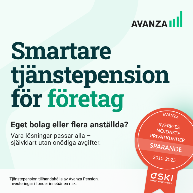 avanzabank's tweet photo. 🌟 Eget företag? En stark tjänstepension gör dig direkt mer attraktiv som arbetsgivare.
