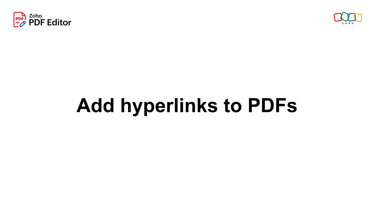 Zoho PDF editor tweet media