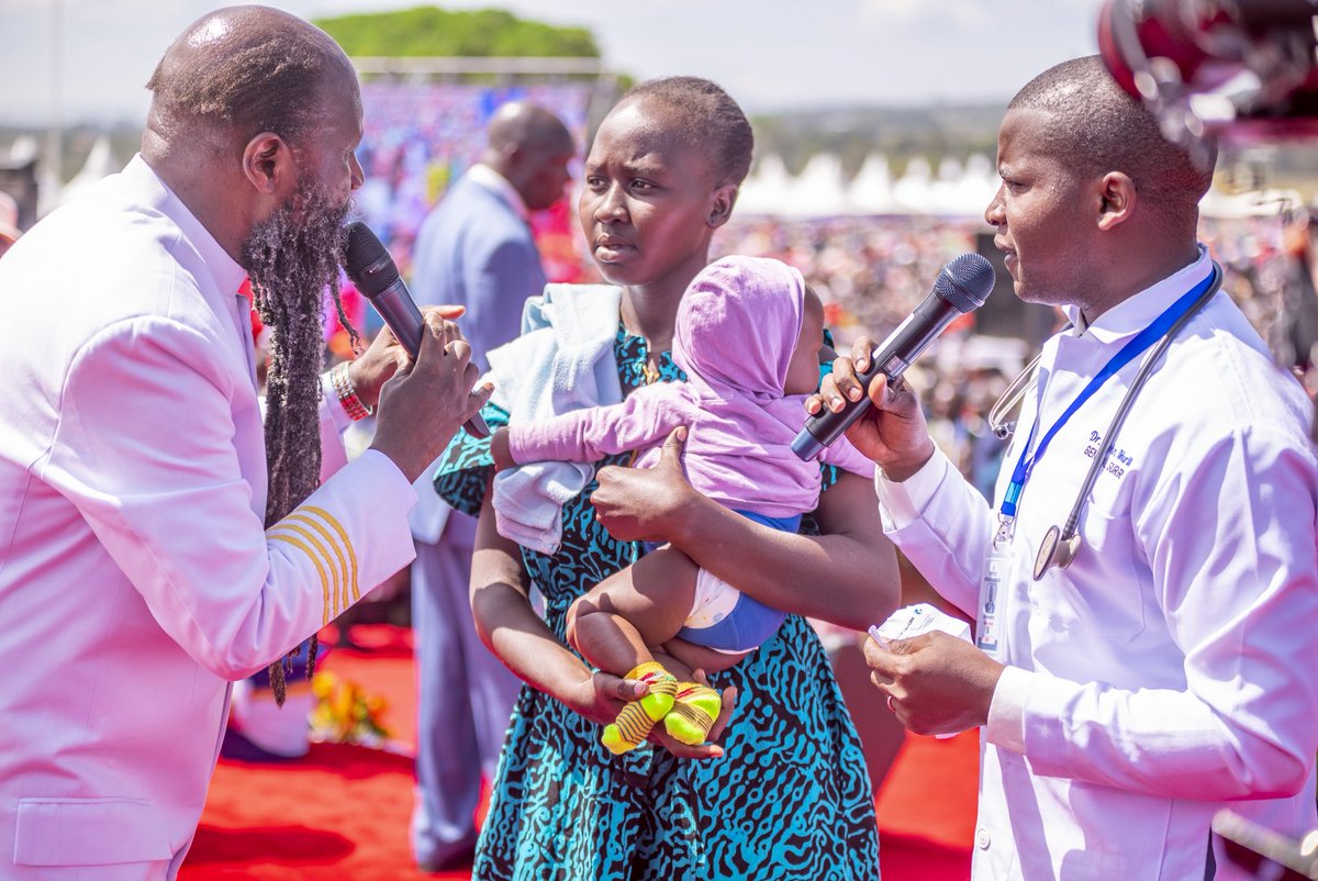 Kiptoo_Ray1's tweet image. It is indeed a beautiful moment in the Church, as the boundless efficacy of the Eternal Blood of Jesus has been fully restored. Sinners are returning to Christ, the sick are being healed, and we are witnessing #MiraclesOfTheEndTime.
Glory !