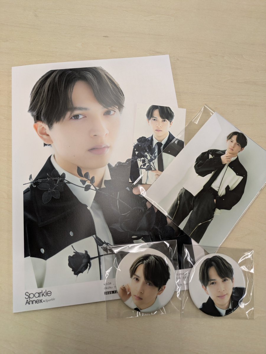 大好評発売中の『Sparkle Annex vol.04』⛄ #吉田仁人 さんの販売形態
