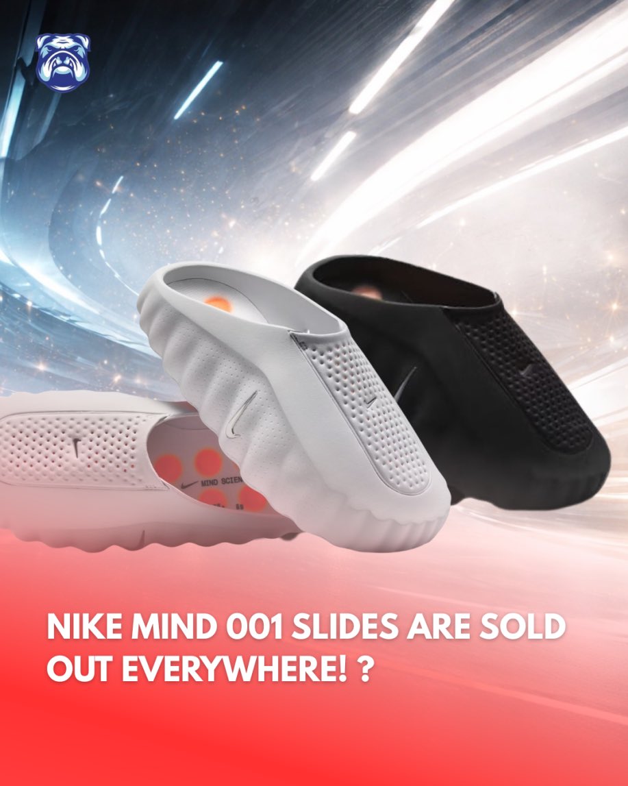 Nike Mind 001 Slides are proof that sneakers are far from dead. 🚀👟
You would know about the drop if you were in our group — you can find the link in the bio 🔗👀

herohero.co/dustifyeu 👋