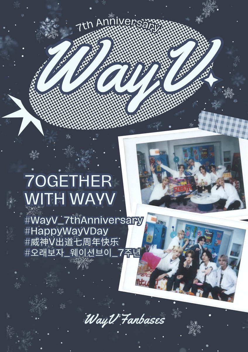 WayV_Airlines's tweet image. 📢 UPDATED HASHTAG

Sorry for the late notice 🙏
K-WayZenNies held a hashtag poll and DM’d us permission to use it, so let’s join them in using the winning hashtag 💚

🏷 7OGETHER WITH WAYV
#️⃣ WayV_7thAnniversary
#️⃣ HappyWayVDay
#️⃣ 威神V出道七周年快乐
#️⃣ 오래보자_웨이션브이_7주년