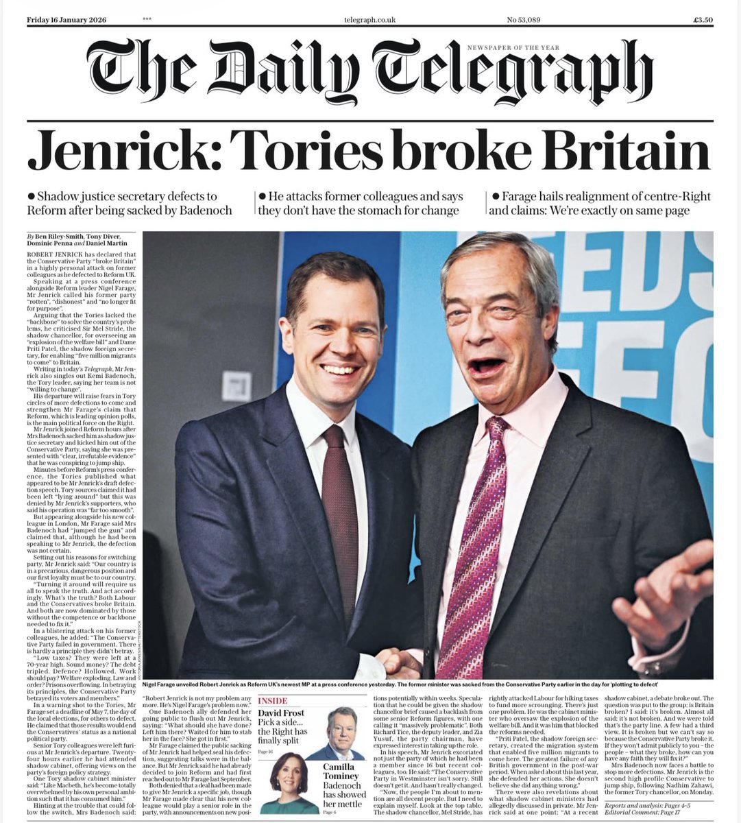 New: person who ran you over turns out to be the attending physician at the hospital.