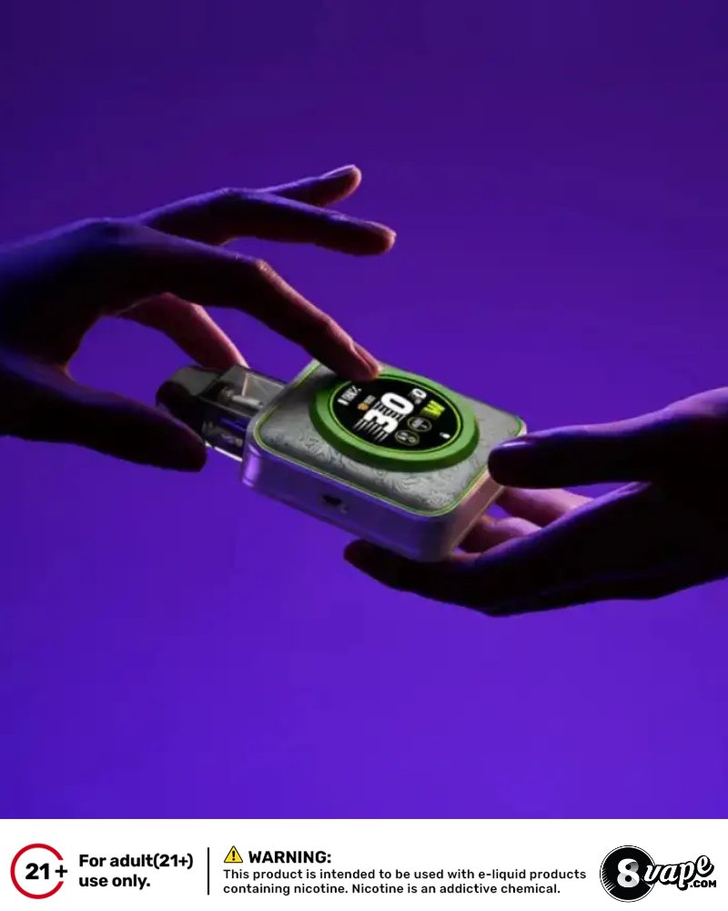 Big power in a sleek nano body 💎

✨ 30W Adjustable Output
🔋 1600mAh Long-Lasting Battery
📱 1.09” Touch Screen with 29 UI Themes
💨 Smooth airflow &amp; full XROS pod compatibility
Compact. Smart. Powerful.
Upgrade your daily vape today 🔥
👉 Shop now:
 eightvape.com/product/vapore…