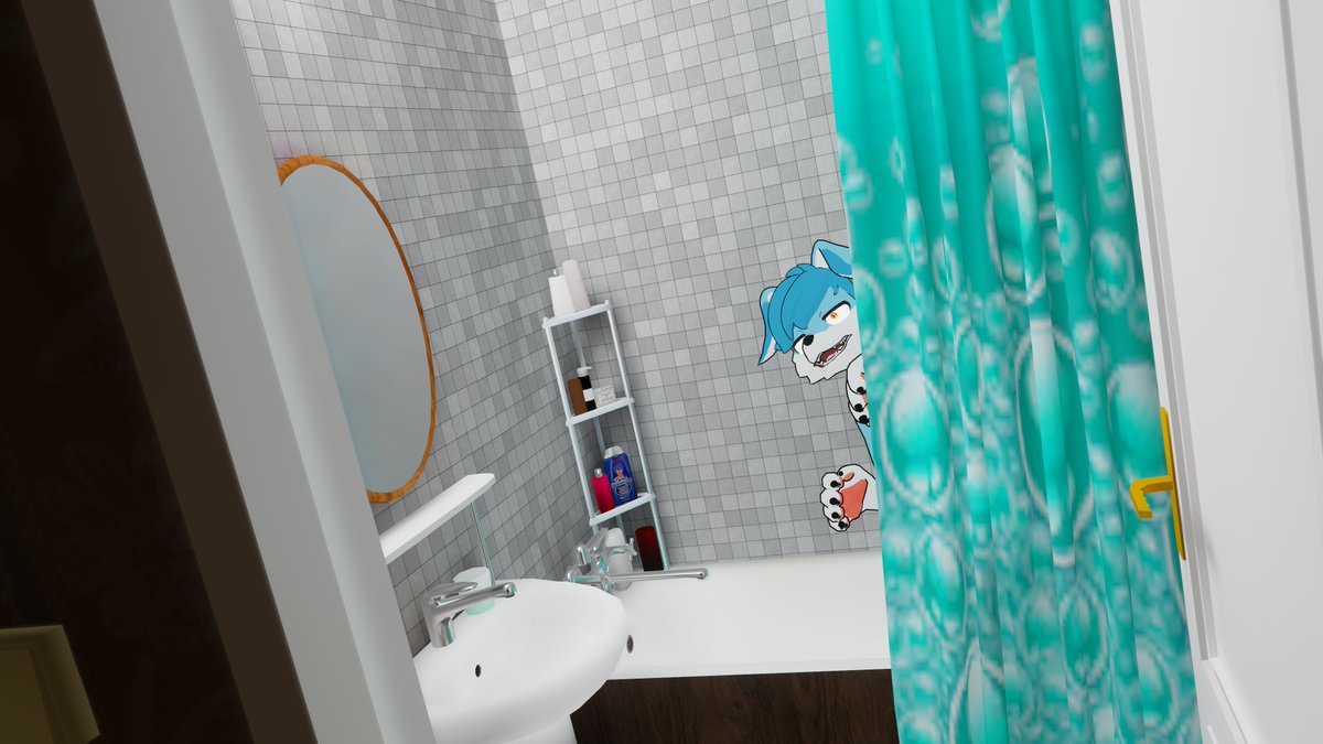 vrFormzy's tweet image. Puppy invades a Russian hangout spot ⚠️