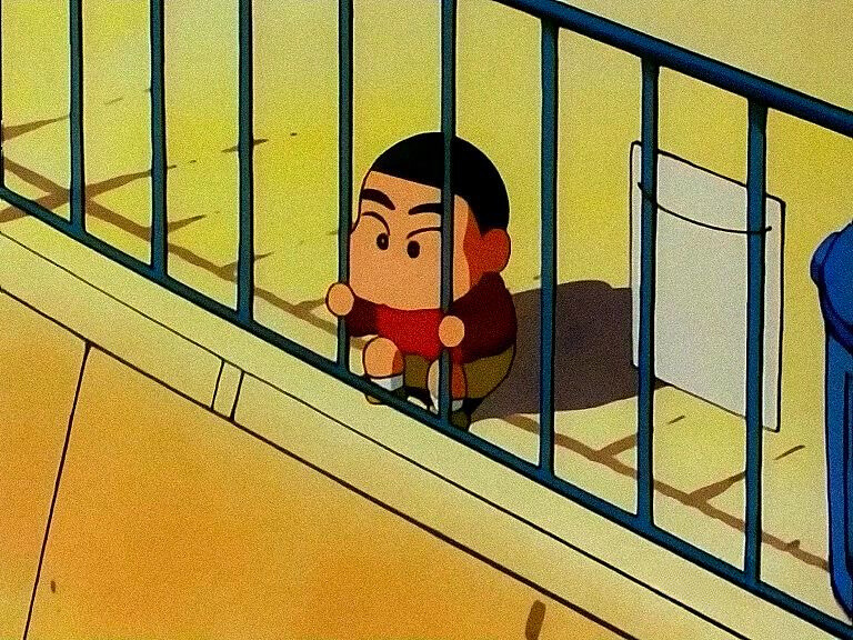 屋上でたそがれるしんのすけ mtbrs.net/ps_retrocrashi…