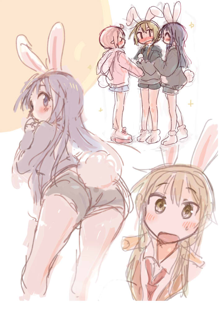 「うさぎさぎ」|コタツノコッソのイラスト