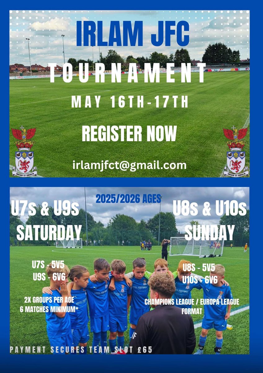 Irlam JFC tweet media
