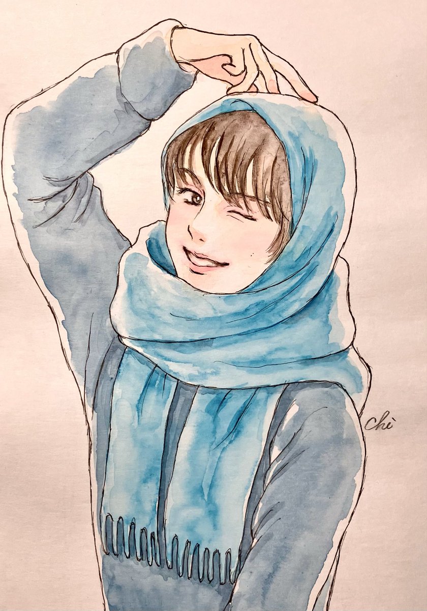 引用失礼致します。

え、誰？って言われそう🥹
バケハの子のポーズに寄せてみました。