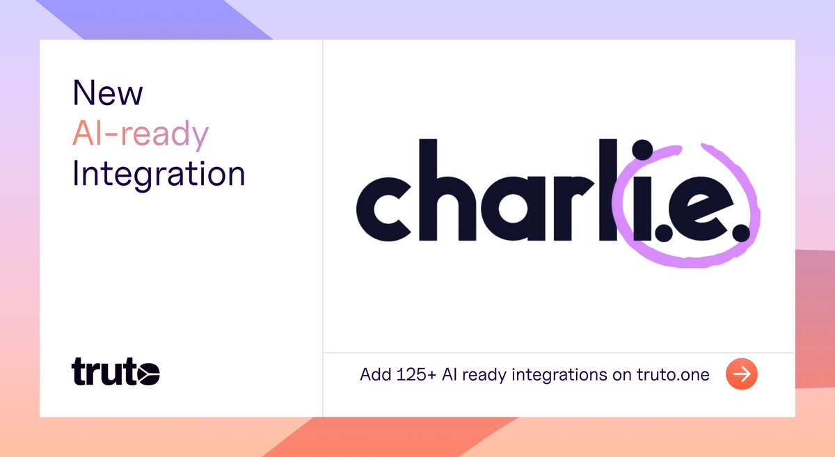 Truto - your native integrations butler 🫂 tweet media