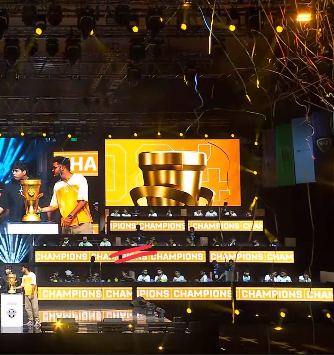 Yes !

When U r so GOATED that you put a guy with Biggest fan base , a Lamborghini…. sit in the background &amp; get overshadowed, to Hype to milega hi na…