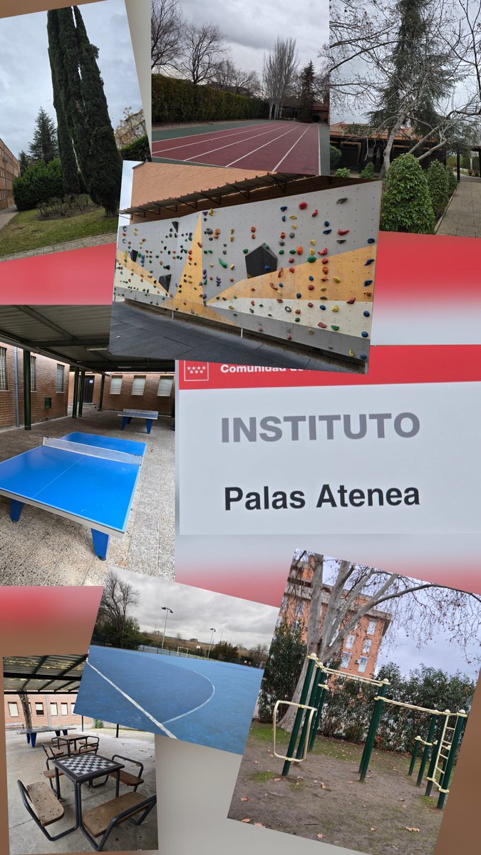 EvaFdezCabani's tweet photo. 🔵🔴 El IES Palas Atenea #Torrejón muestra el valor pedagógico de sus espacios exteriores al CIFP Barrio de Bilbao.
🏩 Grandes pistas deportivas y espacios de ocio saludable. #MentorActua
#ISMIE #IF_CMadrid https://t.co/GaYtlExsep