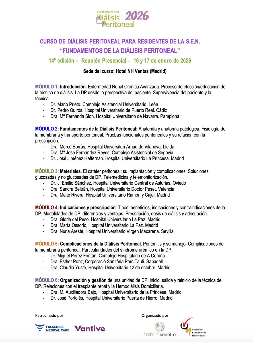 S.E.N. Nefrología tweet media