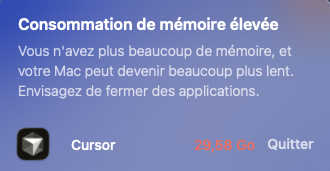 Je pensais être large avec un M4Max  64go ...