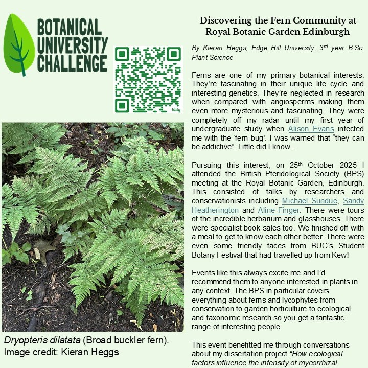 Botanical University Challenge tweet media