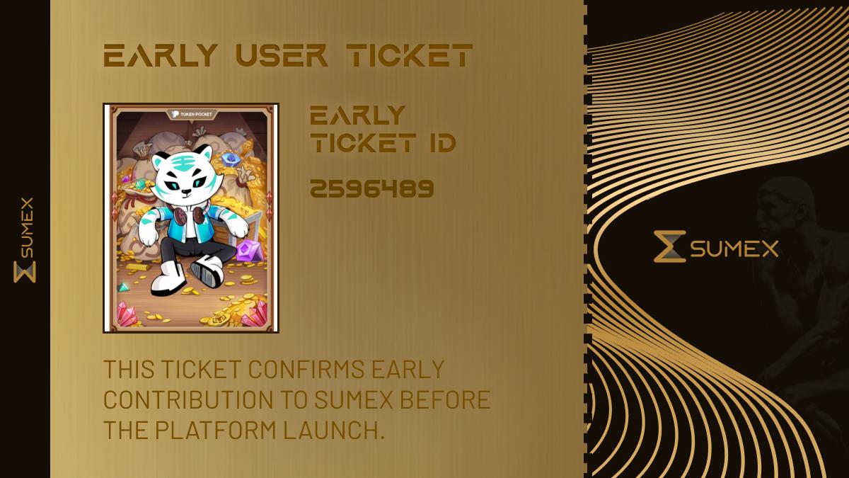 I want to become one of the EARLY BIRDS in <a href="/Sumex_Labs/">SUMEX | Web3 SuperApp</a>!

Only 15,000 roles - and they’re getting claimed fast.

Their first OG-PASS wave was claimed in just one day, I’m not missing this one.

TGE SOOOOOON!

btw - check out my excellent ticket