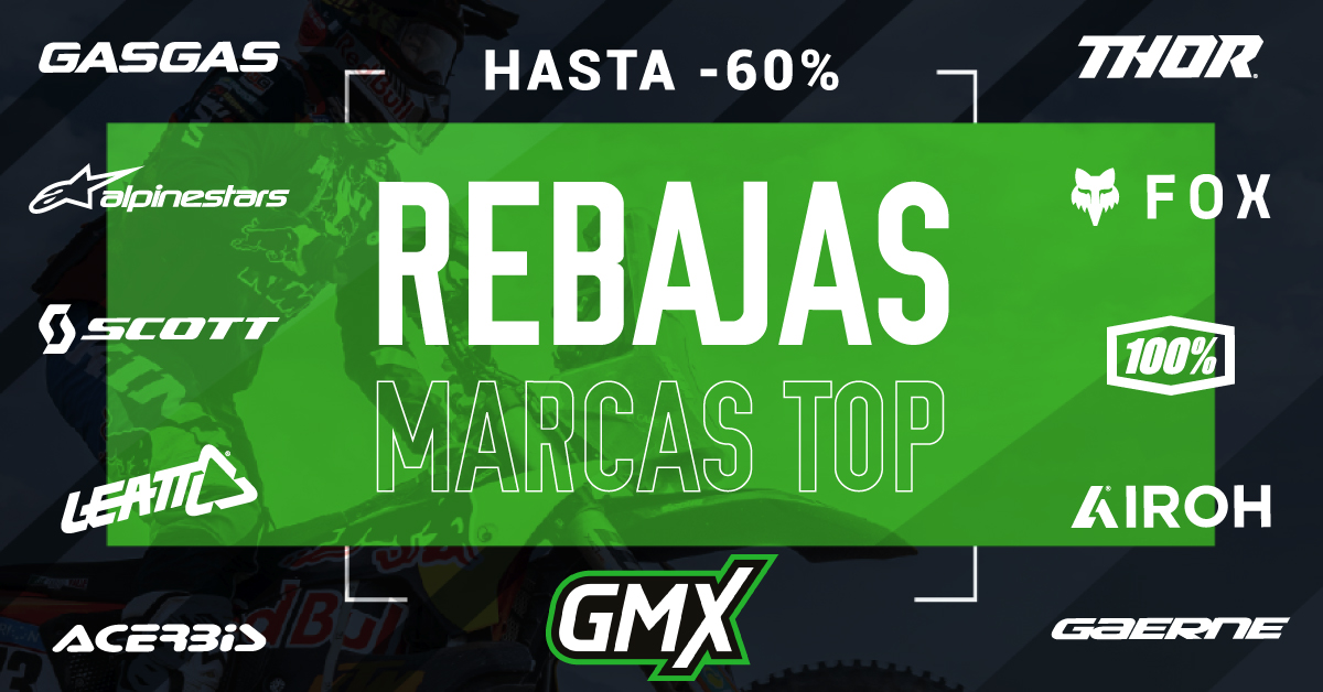 🔥 ¡Rebajas en marcas TOP ya disponibles!
Grandes descuentos en tus marcas favoritas de hasta el -60%
¡Corre que vuelan! 🚀 bit.ly/3Ngrind

🎯 Envíos gratis +99€
🚛 Entrega 24H
💸 Pago a plazos
⚡ Devolución en 30 días