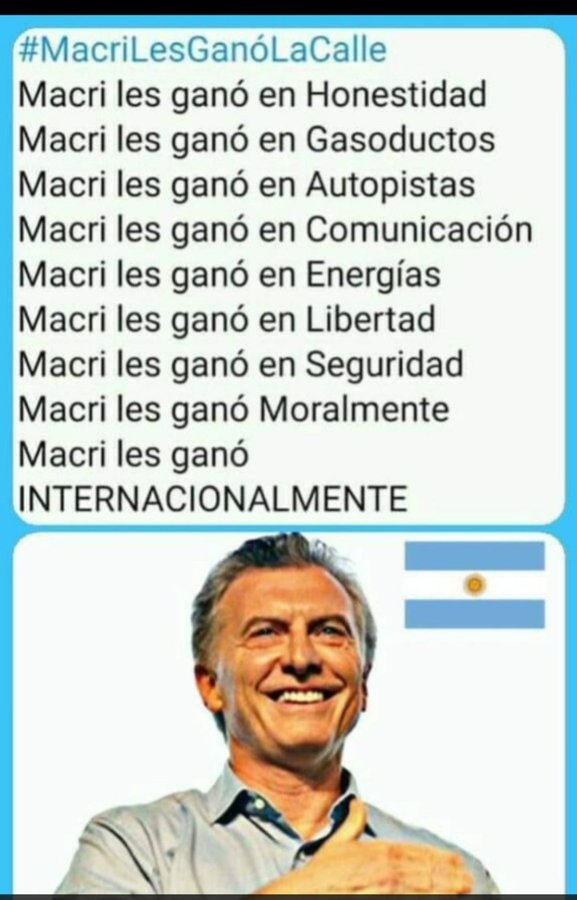 TODAVIA HAY MILES DE COMPATRIOTAS QUE PIENSAN QUE CUANDO MACRI GOBERNABA SE VIVIA MAL , QUE EQUIVOCADOS QUE ESTAN 🇦🇷🇦🇷🇦🇷