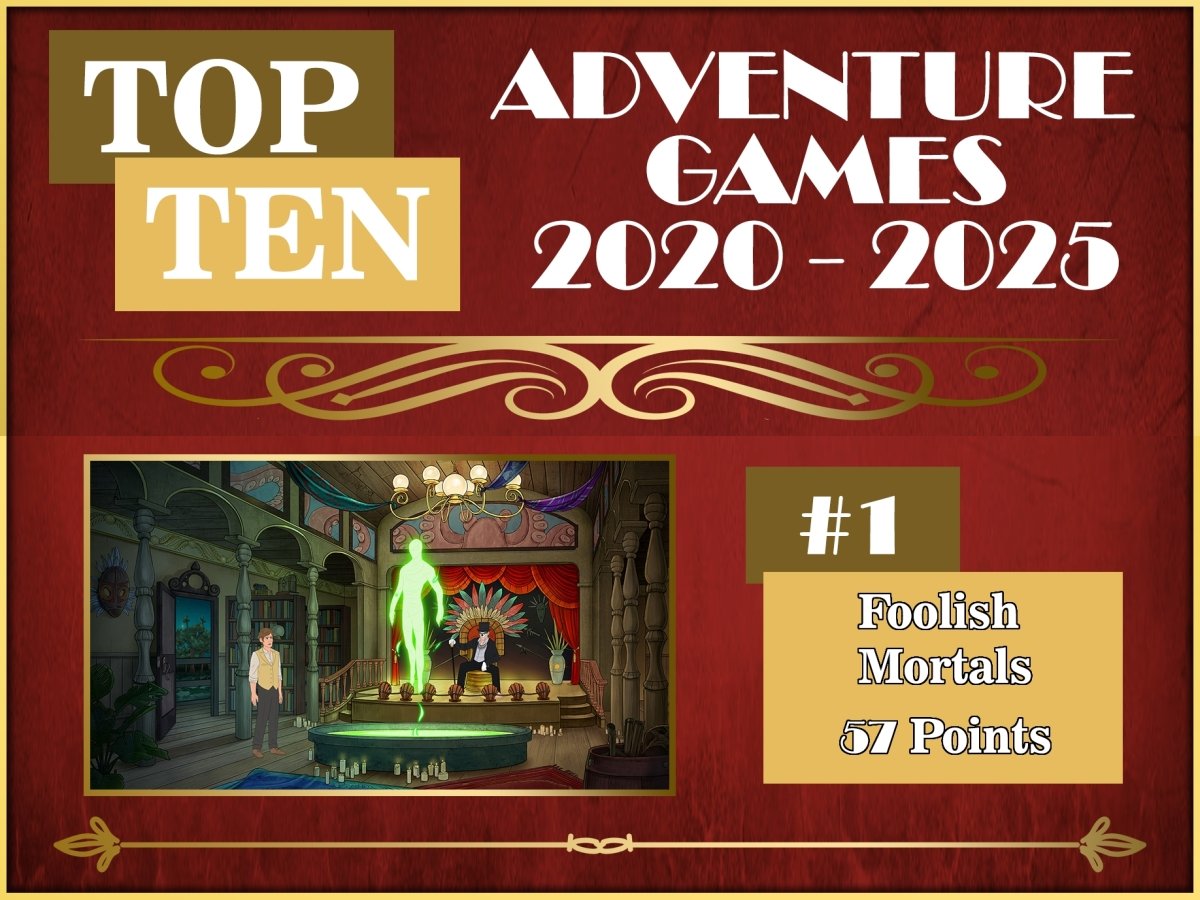 Foolish Mortals Adventure Game | Out Now! tweet media