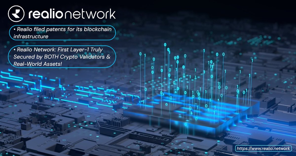 ja1405_ja's tweet image. Realio Network: The World’s First Layer-1 Blockchain Secured by Both Crypto Validators AND Tokenized Real-World Assets (RWAs)!

@realio_network Pioneering Layer-1 with a game-changing native multi-staking PoS mechanism that draws true institutional-grade security from both…