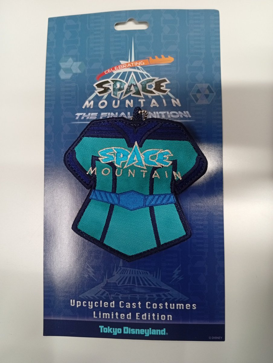 入荷情報】 『#ディズニー』 スペースマウンテン ワッペンバッジ