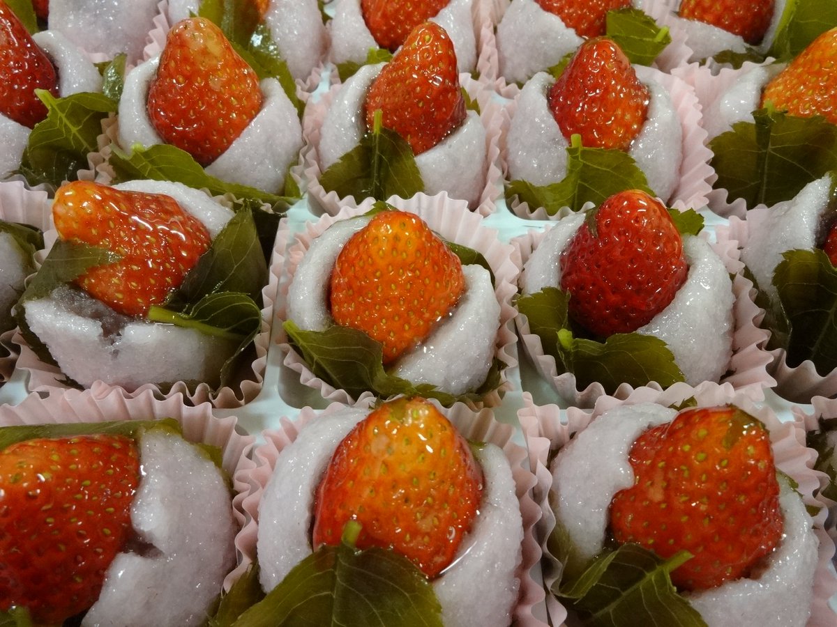 🍓お待たせしました🍓】 みんな大好きいちご大福💓 『ゆきうさぎ