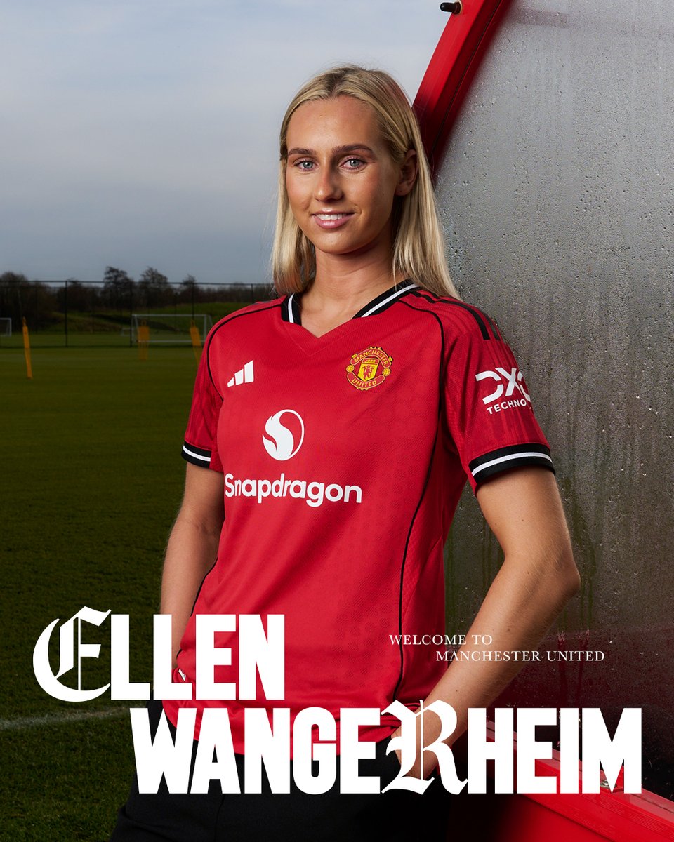 ManUtdWomen's tweet image. It's time to meet our latest January reinforcement ❤️‍🔥

Welcome to Manchester United, Ellen Wangerheim! 🤝🇸🇪