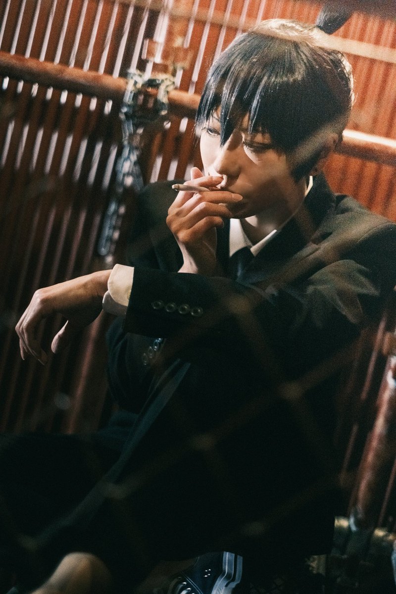 *コスプレ/ﾁｪ

── 一服 ──

※タバコはフェイクです🚬

photo:いぬすけさん <a href="/inusuke_yappy/">いぬすけ❤️‍🔥</a>