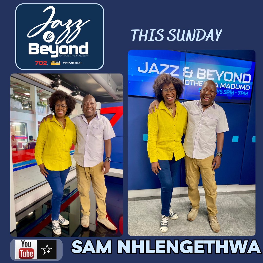 #JazzAndBeyond this Sunday features #SamNhlengethwa
 celebrated artist whose life &amp; work are intertwined with jazz, &amp; visual culture of South Africa.His artwork is the official poster for the  <a href="/mjffranschhoek/">mjffranschhoek</a> 

“Come for the Jazz and stay for a good time”on <a href="/Radio702/">702</a> &amp; <a href="/CapeTalk/">CapeTalk on 567AM</a>