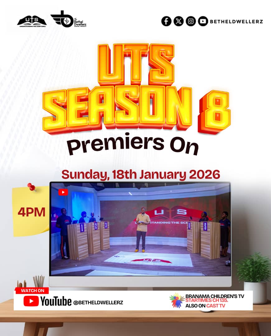 betheldwellerz's tweet photo. UTS Season 8 Premieres This Sunday!

We are bringing you all the action, episode by episode.Relive the excitement, the intense competition, and those unforgettable moments as contestants go head-to-head in the ultimate Bible quiz challenge

#UTS #Betheldwellerz #500k #BibleStudy https://t.co/euOYqKA0rh