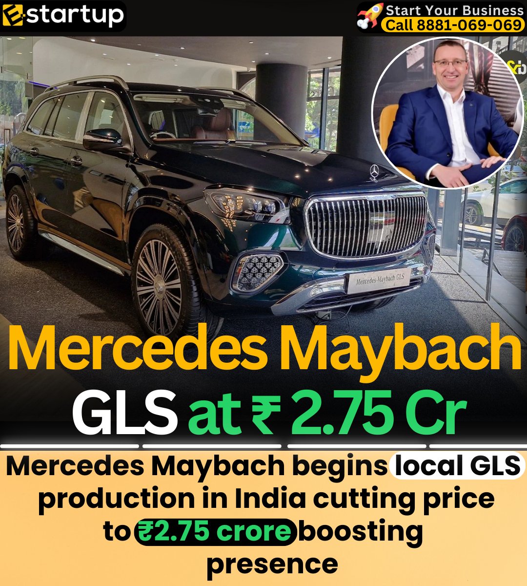 Mercedes-Maybach GLS ab India me locally produced, ₹2.75 crore me luxury ka naya level!

#MercedesMaybach #GLSIndia #LuxuryCars #MadeInIndia #LuxuryLifestyle #CarGoals #AutoNews #LuxuryMarket #DreamCar #IndianLuxury