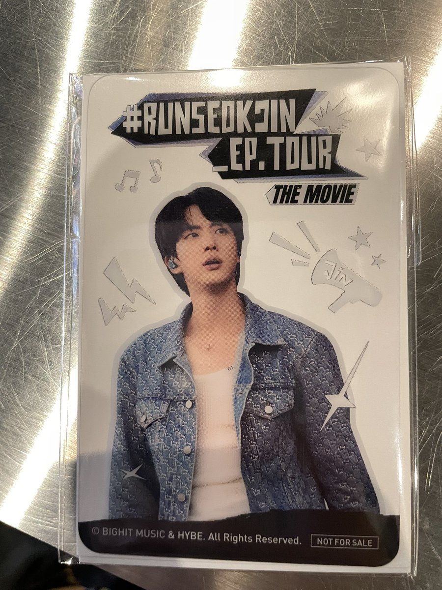 非売品】BTS TheDaydream BELIEVERS 入場特典 JIN 非売品】BTS