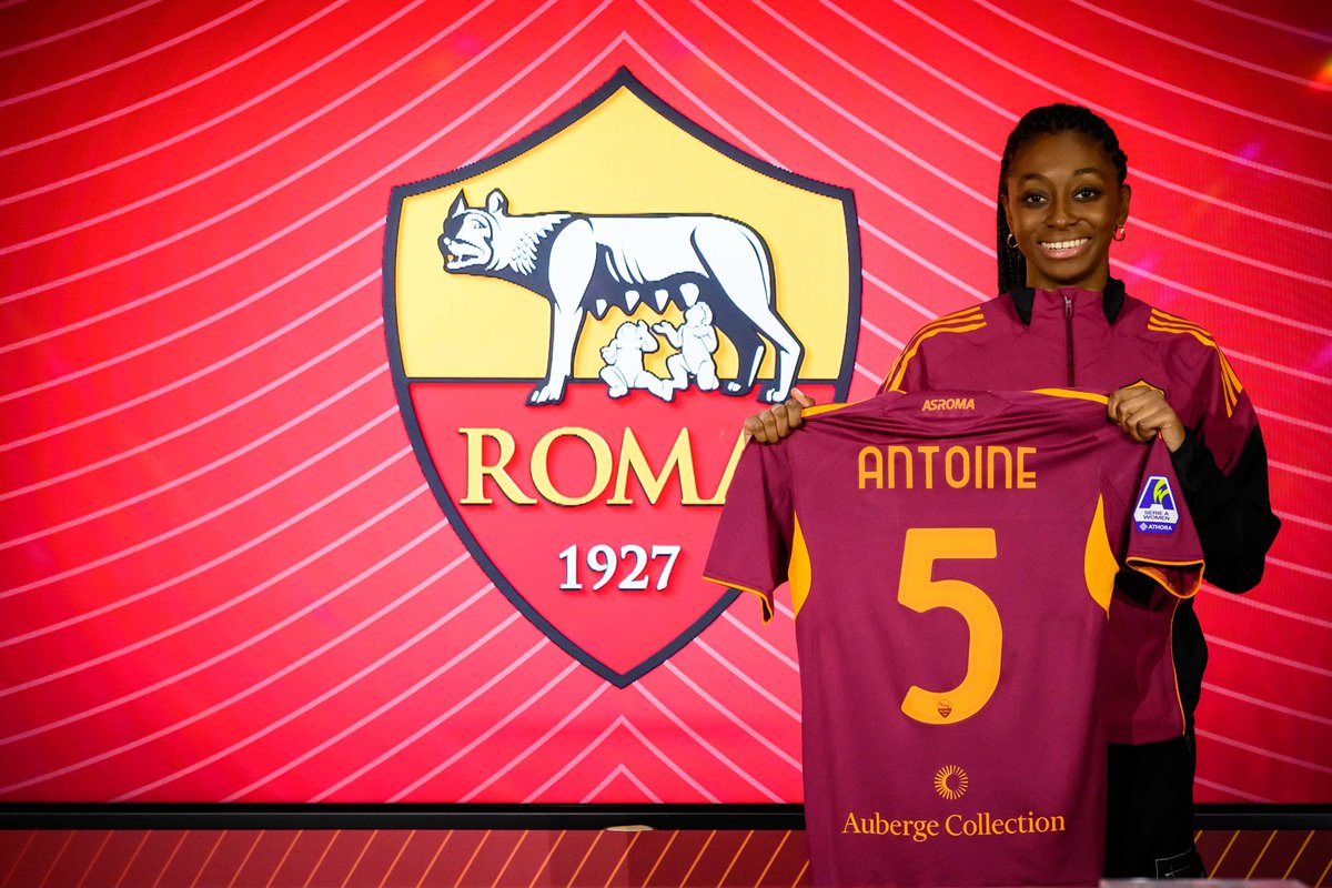 AS Roma resmi mengumumkan kedatangan bek tengah Kanada Maya Antoine dari IFK Norrkoping. Durasi kontraknya berlaku hingga 2028. 

#SerieAWomen
