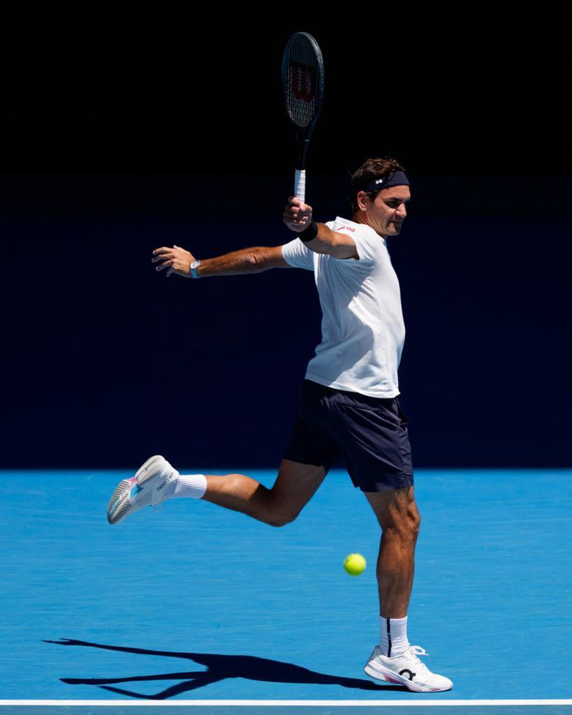 Image of peRFection ✔️👑<a href="/rogerfederer/">Roger Federer</a> <a href="/AustralianOpen/">#AusOpen</a>