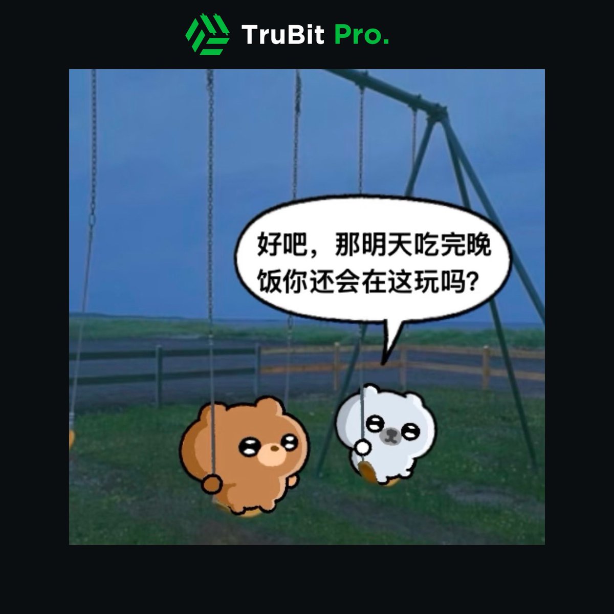 Gn 行情不重要 你回来就好 🧸💛
#TruBitPro #gm #gn