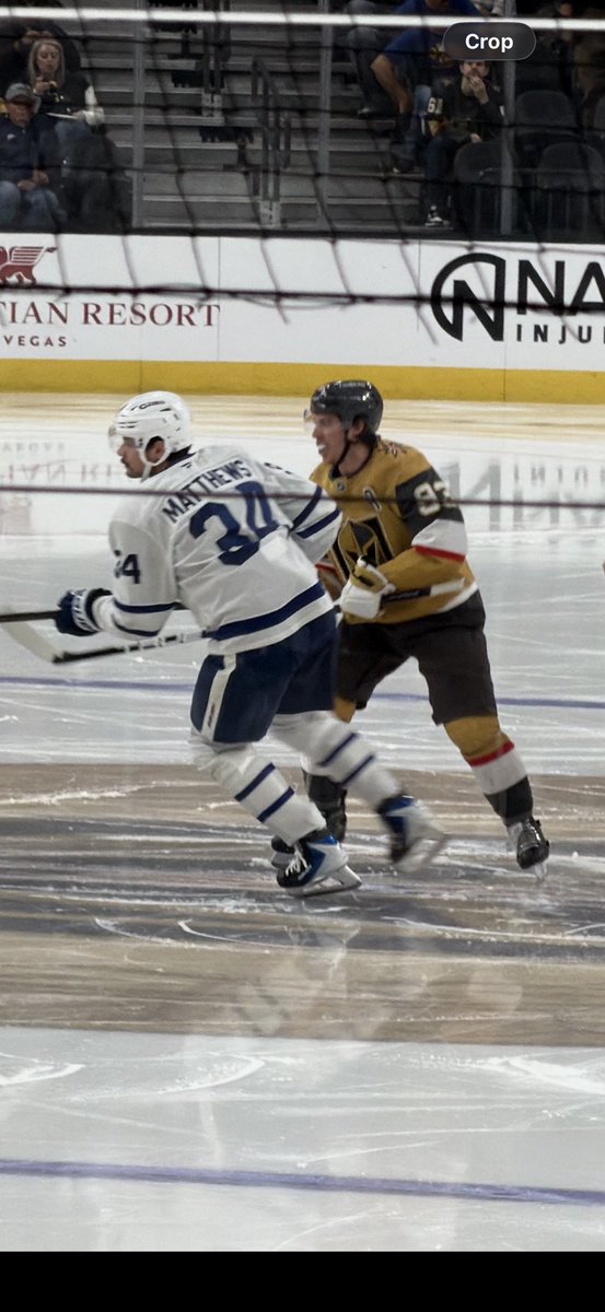 KyleAndrewTweet's tweet image. A tale of two cities. Entertaining game at T-Mobile last night with @ToddFuhrman. I’ve never seen a guy get booed so loudly every time he touched the puck on HOME ICE. Things will be very interesting when Mitch returns to Toronto in one week #MapleLeafs #LasVegas