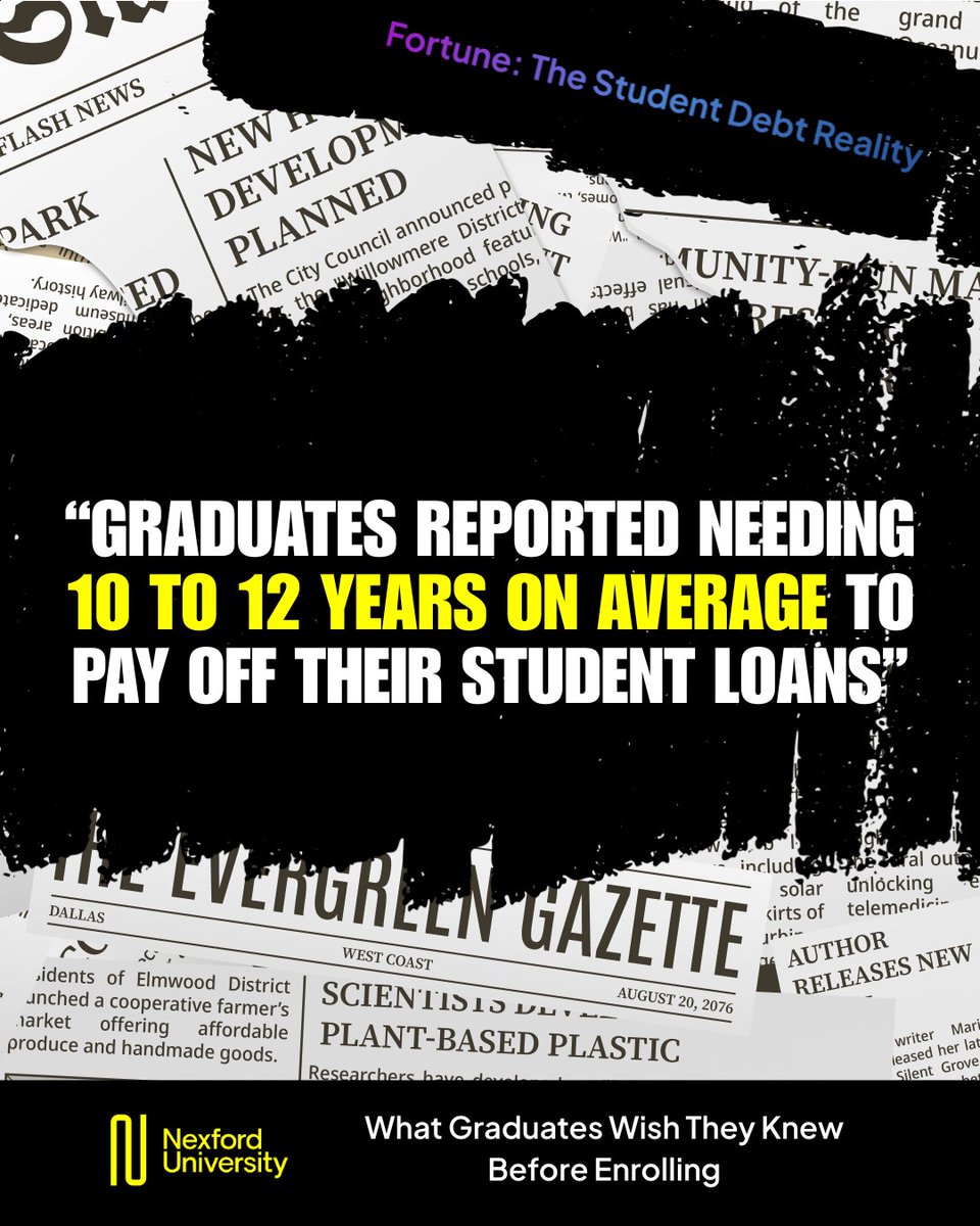 Nexford University tweet media