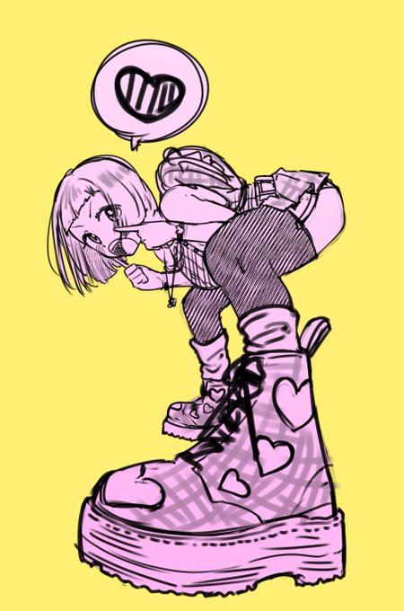 今日のラクガキ
※ポーズはほぼ写真を模写してます 